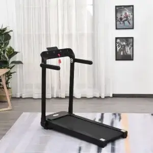 Homcom 600W Foldable Motorised Home Treadmill